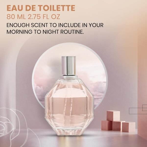 Womens Perfume, Eau de Parfum Natural Spray, Classic Warm Floral Scents of Rose Petals, freesia, Cattleya Orchids, 100 ml 3.4 fl oz - Image 4