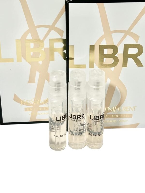 Yves Saint Laurent YSL Libre EDT Sample Women Perfume 1.2 ml / 0.04 oz - set of 3 - Image 3