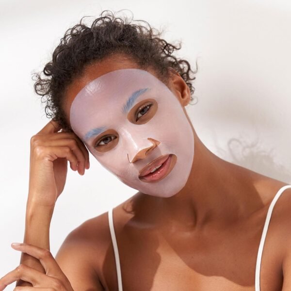 111SKIN Y Theorem Bio Cellulose Facial Mask for All Skin Types, Hydrating Face Mask with NAC Y2, Ectoin & Centella Asiatica, Enhances Skin Elasticity, Skincare Sheet Masks for Self Care, 5x 0.78 fl oz - Image 7