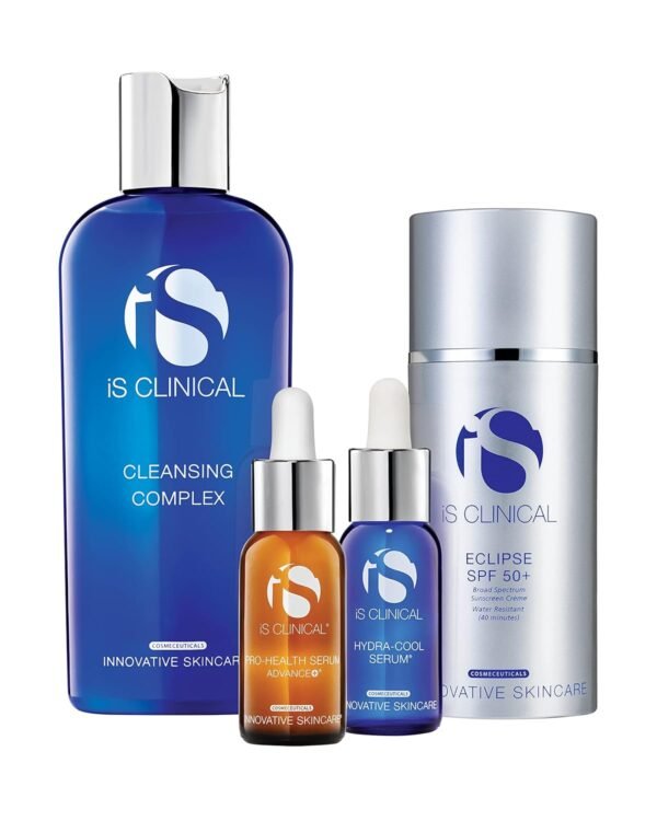 iS CLINICAL Pure Calm Collection, Calming Skincare full regimen, Collection Gift Set, Perfect for red or irritated skin - Image 3
