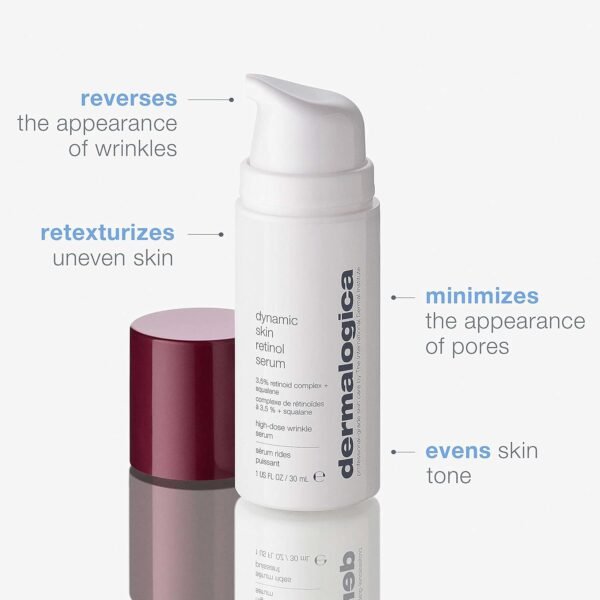 Dermalogica Dynamic Skin Retinol Facial Serum with Multi-Retinoid Complex, Skin Retexturizing and Improving Skin Health - Image 5