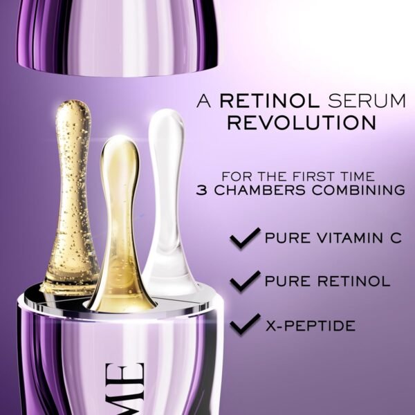 Lancôme Rénergie C.R.x. Triple Serum Retinol - Anti-Aging Serum With Pure Retinol, Pure Vitamin C, X-Peptide - Target Wrinkles and Pores - All Skin Types, including Sensitive - Image 8