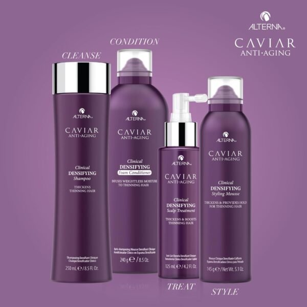 CAVIAR Anti-Aging Clinical Densifying Shampoo | For Fine, Thinning Hair | Thickens Hair, Protects Scalp | Sulfate Free - Image 9