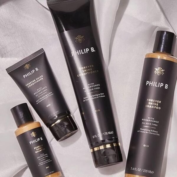 PHILIP B. Forever Shine Hair Conditioner With Notes of Pure Oud, 32 oz. (947 ml) - With Megabounce, Add Volume & Shine for Days, For All Hair Types - Image 7
