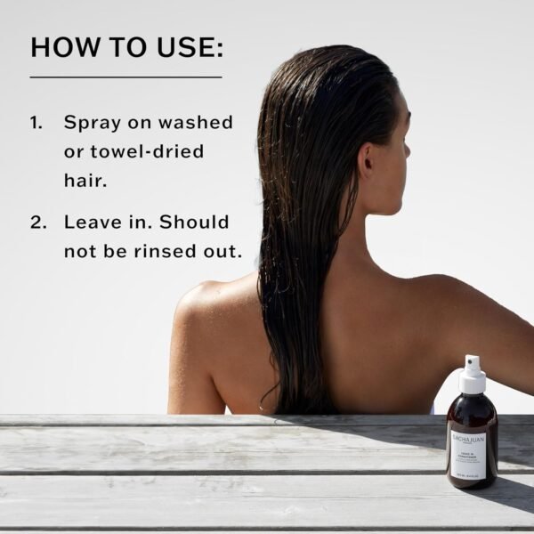 SACHAJUAN Leave-In Conditioner, Hair Detangler Spray, Moisturizes & Provides Shine, Oil-Free, All Hair Types - Image 4