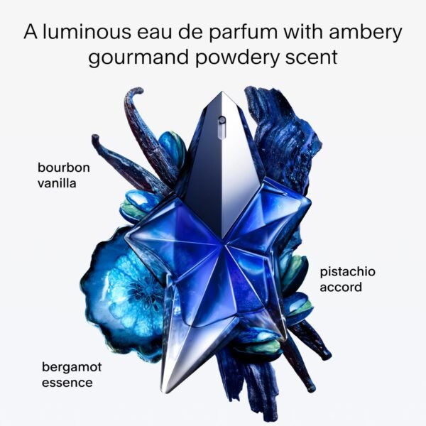 Mugler - Angel Stellar - Eau de Parfum - Womens Perfume - Ambery Gourmand - With Pistachio, Vanilla & Woody Accord - Image 3