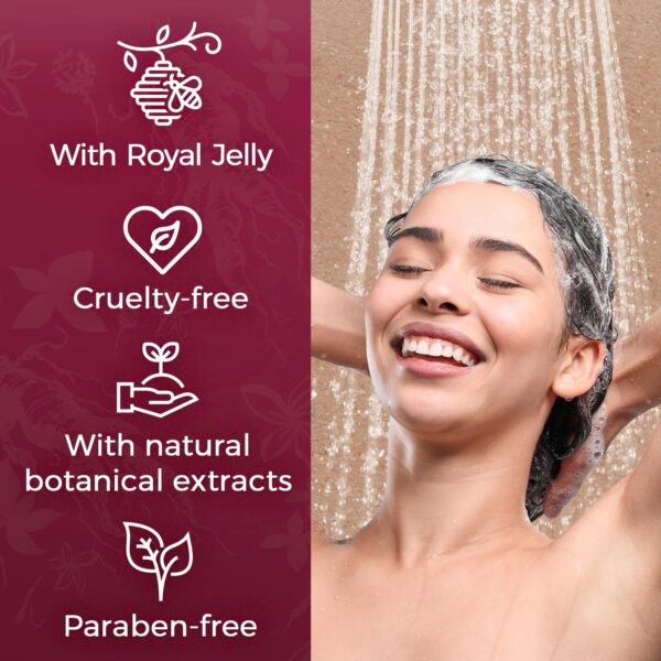 Tio Nacho Shampoo with Ginseng, Royal Jelly, Aloe Vera & Jojoba, Strengthening Hair Care to Reduce Loss & Breakage, Revitalizing, Nourishing Formula, 14 Fluid Ounces - Image 4