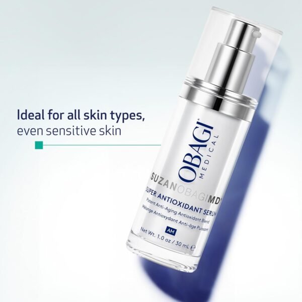 SUZANOBAGIMD Super Antioxidant Serum – Reduces Oxidative Stress & Irritation, Minimizes Appearance of Fine Lines & Wrinkles, Brightens Skin Tone & Boosts Hydration – Safe for Sensitive Skin – 1 oz - Image 8