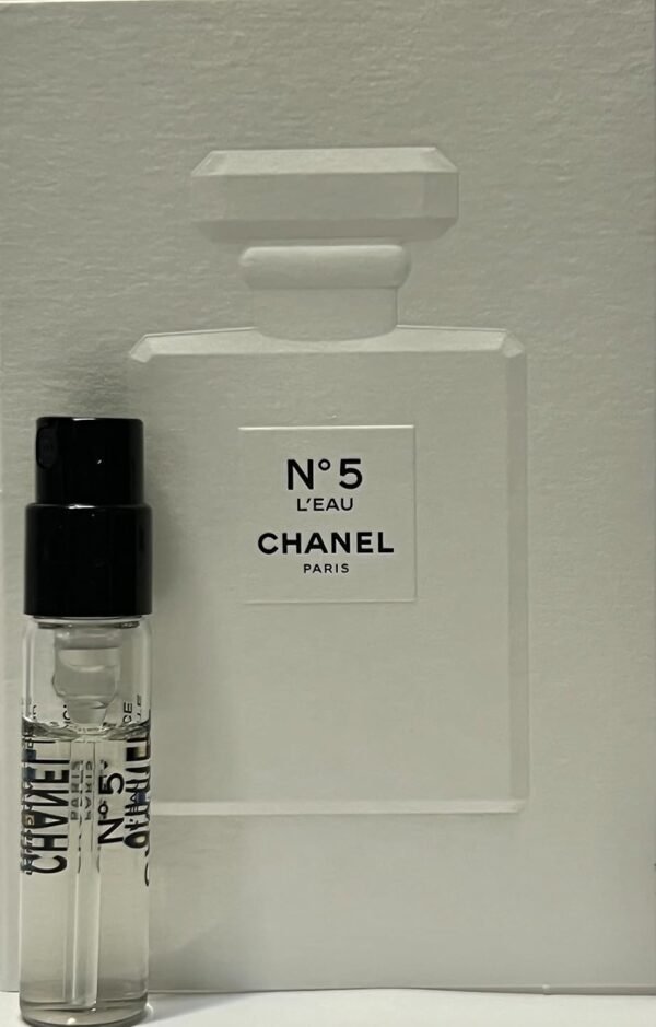 CHANEL No 5 L'EAU EDT Spray Perfume Samples 0.05oz / 1.5ml EACH - Image 5