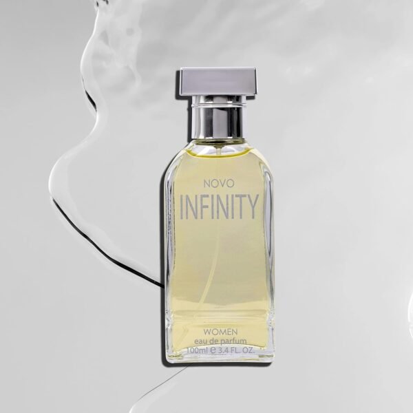 Novo Infinity for Women - 3.4 Fluid Ounce Eau De Parfum Spray Refreshing Mix of Citrus Floral & Musk Fragrances Smell Fresh All Day Long Lovely Gift Occasions - Image 7