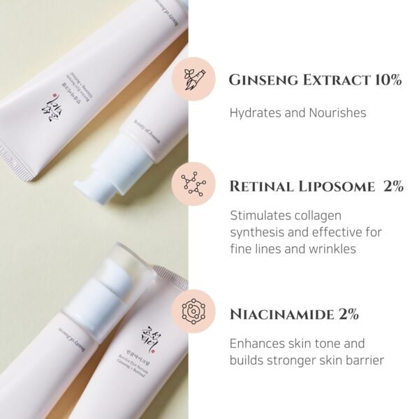 Beauty of Joseon Revive Eye Serum with Retinal Niacinamide Correction for Puffy Eye Bags Fine Lines Dark Circles Wrinkles, Korean Skin Care 30ml, 1 fl.oz - Image 3