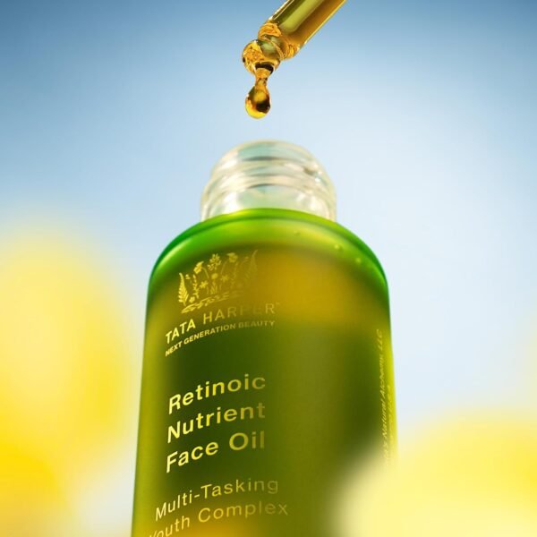 Tata Harper Retinoic Nutrient Face Oil, Nourishing Face Oil, Botanical Retinol Alternatives, Natural Skincare, 30ml - Image 9