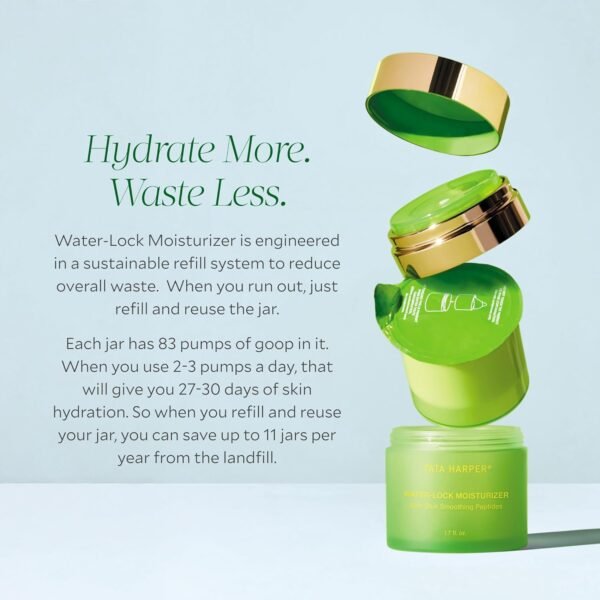 Tata Harper Water-Lock Moisturizer, Lightweight, Silicone-Free Hydrator, 100% Natural, Made Fresh in Vermont - Image 10