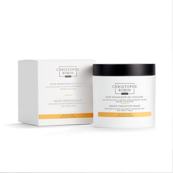 Christophe Robin Shade Variation Mask - Nourishing and Color-Enhancing - Golden blonde 250ml - Image 3