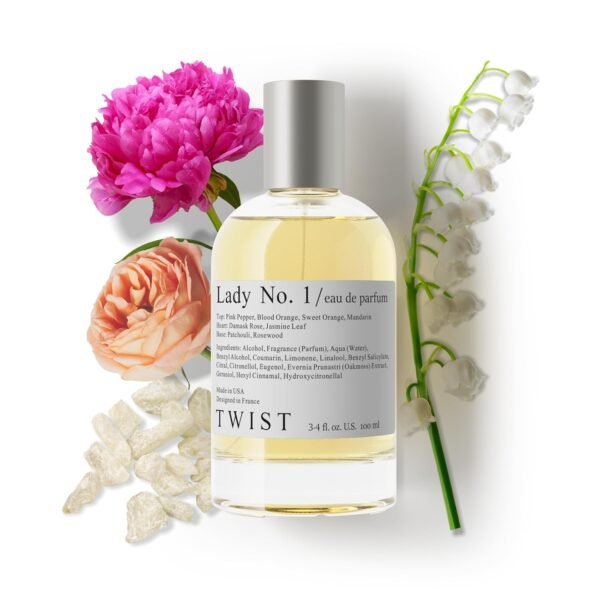 Twist - Lady No. 1 - Eau De Parfum Inspired by Miss Dio., Long-Lasting Perfume For Women, Paraben Free, Vegan, Clean Ingredients, Fragrance - Spray 100 ml | 3.4 fl. oz. - Image 2