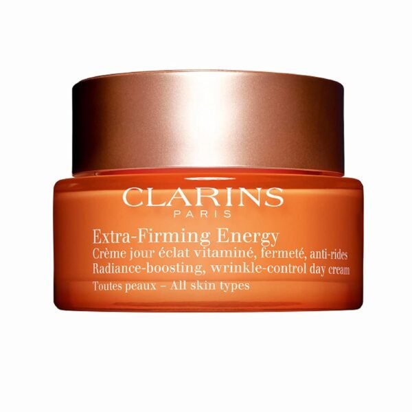 Clarins Extra-Firming Energy Moisturizer | 2-in-1 Anti-Aging Day Cream | Radiance Boost | 1.7 Ounces - Image 2