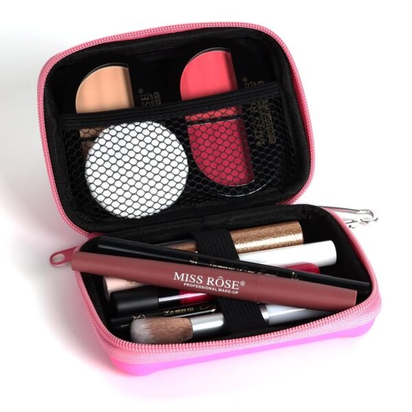 All in One Makeup Kit for Women - Full Professional Kit With Pressed Powder, Blush, Eyeliner, Eyeshadow, Mascara, Lip Gloss and Lipstick (Pink) - Image 2