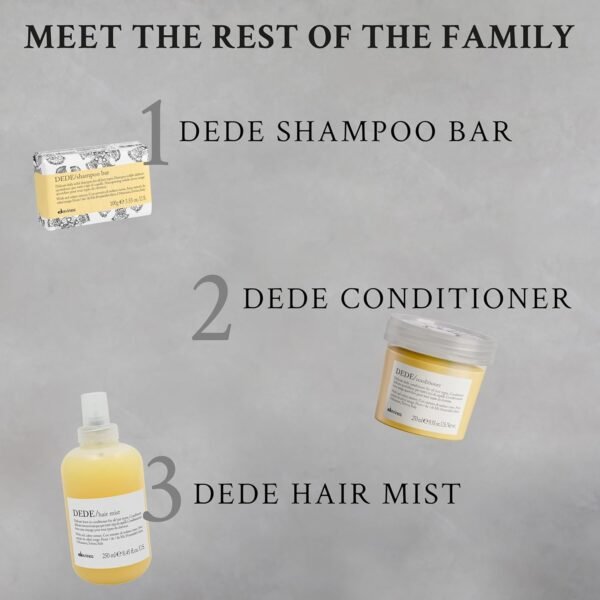 Davines DEDE Shampoo, Delicate Daily Cleansing for All Hair Types, Balance and Add Shine - Image 6