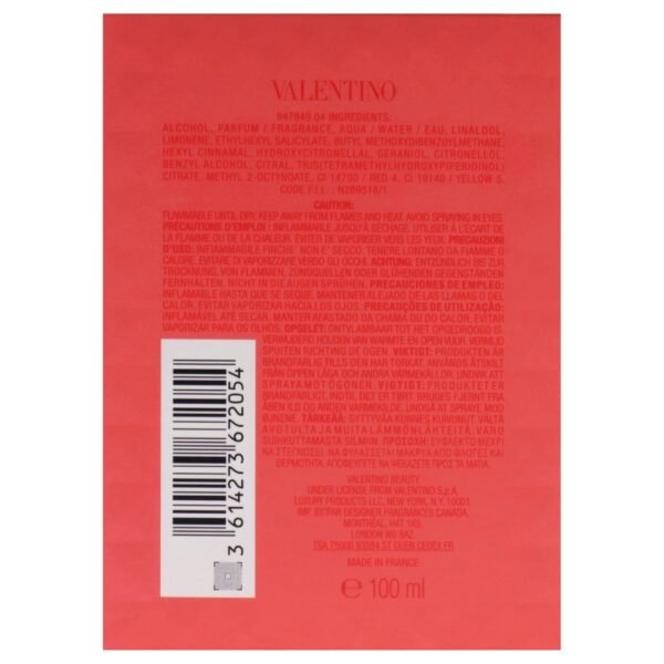 Valentino Donna Born In Roma Coral Fantasy by Valentino for Women - 3.4 oz EDP Spray - Image 8
