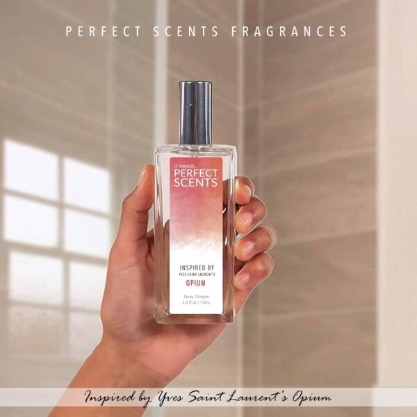 Perfect Scents Fragrances |Inspired by Yves Saint Laurent's Opium | Women’s Eau de Toilette |Paraben Free | Never Tested on Animals | 2.5 Fluid Ounces - Image 4
