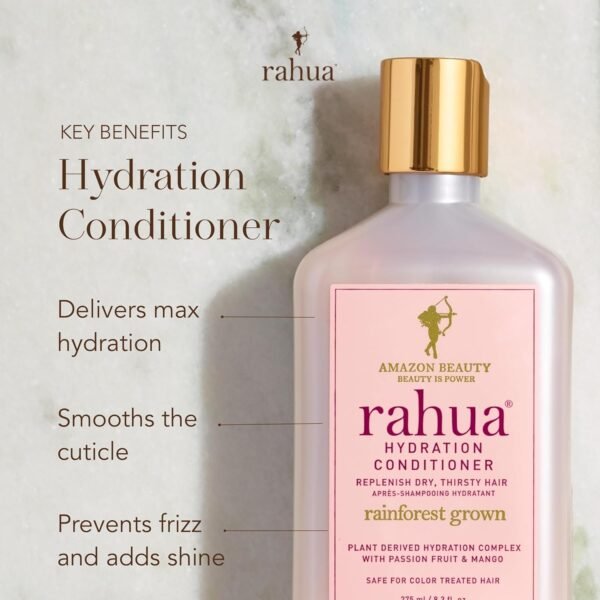 Rahua Hydration Hydrating Hair Conditioner, 9.3 Fl Oz, Moisturizing Organic Conditioner with Natural, Plant Based Derived Ingredients, Mango & Passion Fruit, Hair Care for Dry Hair, Frizz & Scalp Care - Image 3