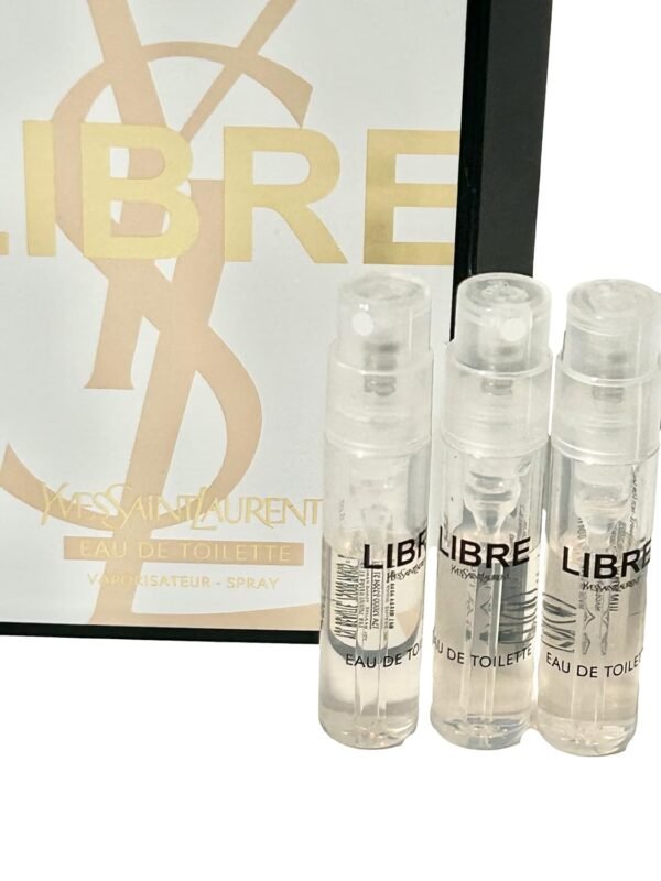 Yves Saint Laurent YSL Libre EDT Sample Women Perfume 1.2 ml / 0.04 oz - set of 3 - Image 4