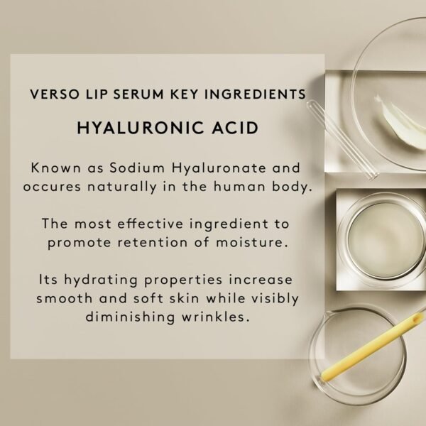 Verso Skin Care | Moisturizing Lip Serum with Retinol 8 | Anti Aging Lip Plumper for Soft Lips & Youthful Skin | Lip Care Made Easy (0.5 fl oz) - Image 9