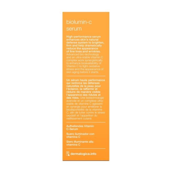 Dermalogica Biolumin-C Serum, Vitamin C Dark Spot Serum for Face with Peptide and AHA - Exfoliates and Reduces Unbalanced Pigmentation for Brighter, Firmer Skin - Image 5