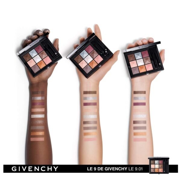 Givenchy Le 9 De Eyeshadow Palette - Le 9.01 for Women - 0.28 oz Eye Shadow - Image 5
