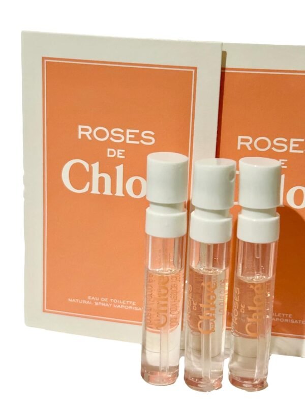 Chloé ROSES DE CHLOE EDT Sample Perfume WOMEN Spray 1.2 ml / 0.04 oz - set of 3-7053 - Image 3