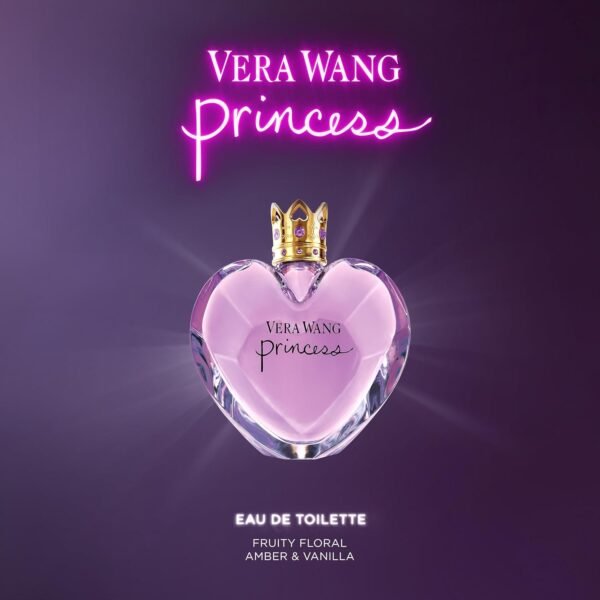 Vera Wang Princess Eau de Toilette 3.4 fl oz (Pack of 1), Notes of Apple, Quava, and Vanilla, Women's Fragrance, Long Lasting, Everyday Fragrance, Travel Size - Image 3