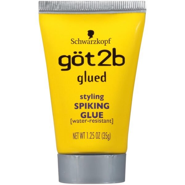 Got2B Glued Styling Spiking Hair Gel 2 - 6 oz tubes + 1 Travel 1.25 oz tube - Image 4