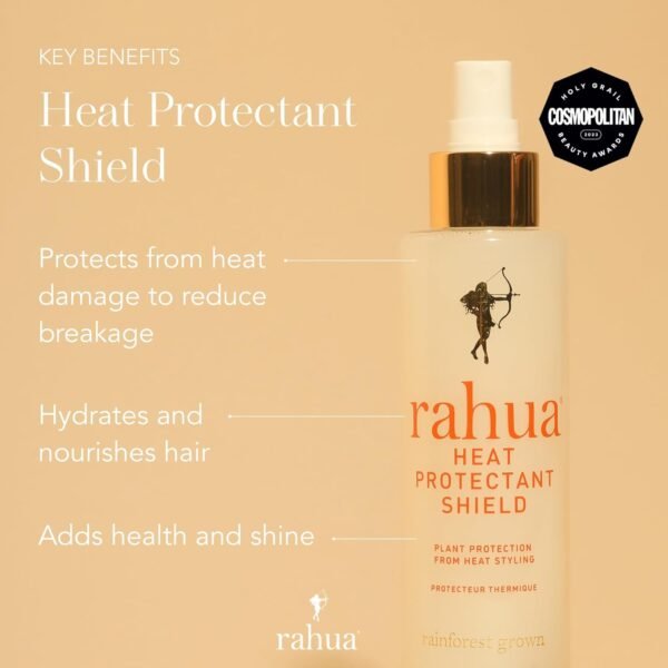 Rahua Heat Protection Spray for Hair, 6.5 Fl. Oz, Multi Formulated Heat Shield Hair Spray Helps Protect Against Heat, Lightweight Hair Care Heat Protectant Enriched with Vitamin E, Aloe Vera, Keratin - Image 3