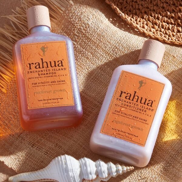 Rahua Enchanted Island Shampoo and Conditioner, 9.3 Fl Oz, Promotes Strength, Hair Growth and Gives Shine to All Hair Types, Nourishing Hair Shampoo and Conditioner for Men and Women - Image 4