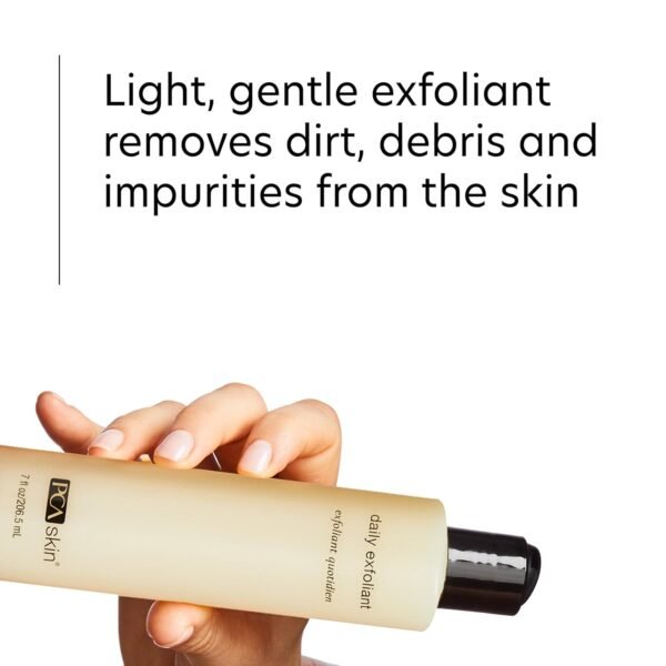 PCA SKIN Daily Face Exfoliant Cleanser, Moisturizing Face Wash, Gently Cleanses Dirt, Debris, and Other Impurities From Skin, Facial Cleanser Made with Renewable Exfoliants, 7.0 oz Bottle - Image 5