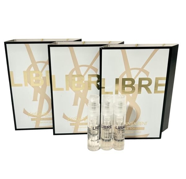 Yves Saint Laurent YSL Libre EDT Sample Women Perfume 1.2 ml / 0.04 oz - set of 3 - Image 2