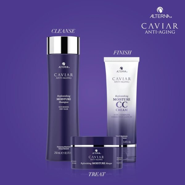 CAVIAR Anti-Aging Replenishing Moisture Hair Masque | Replenishes Dry, Coarse, Damaged Hair | Sulfate Free - Image 7