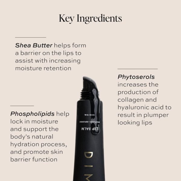 DIME Beauty Lip Balm, Hydrating Lip Balm and Gloss, Vegan & Cruelty-Free, Anti-Aging Lip Care, .5 oz / 15 ml - Image 9