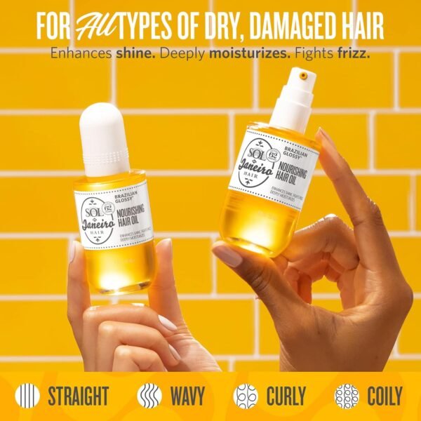 SOL DE JANEIRO Brazilian Glossy Nourishing Hair Oil | Fights Frizz - Image 3