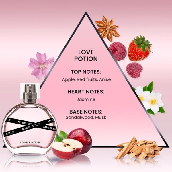 So…? Miss Set - Perfumes for Women with Floral, Fruity and Vanilla Perfume Notes - 800 Sprays - Gifts for Women - 3 pcs Gift Set - Image 5