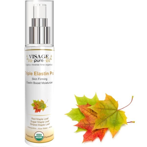 Triple Elastin Pro - Skin Firming Elastin Boost Moisturizer Cream - Contains GCGs That Increases the Skin's Elastin and Elasticity - USDA Organic-Physician Formulated-Research Supported - Image 2