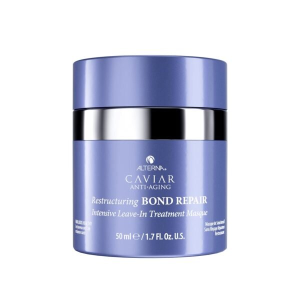 Alterna Haircare CAVIAR Anti-Aging Restructuring Bond Repair Intensive Leave-In Treatment Masque 1.7oz | Repairs, Strengthens and Protects Damaged Hair - Image 2