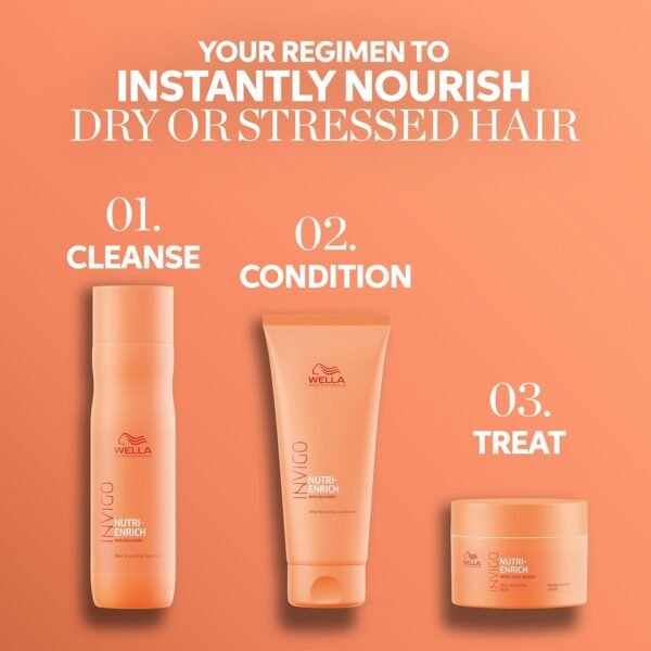 Wella Professionals Invigo Nutri-Enrich Shampoo Deep Nourishing For Dry & Damaged Hair oz - Image 10