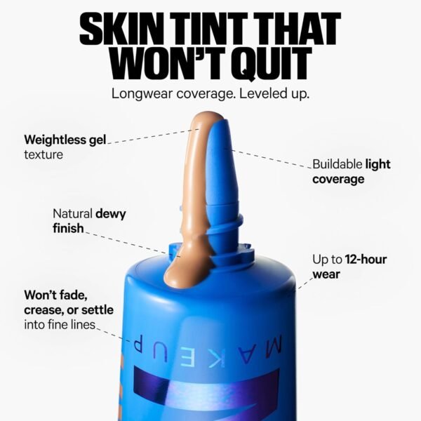 Milk Makeup Hydro Grip Hydrating Gel Skin Tint with Hyaluronic Acid – Buildable Light Coverage for Up to 12 Hours w/Dewy Finish – Non-Comedogenic - Image 3