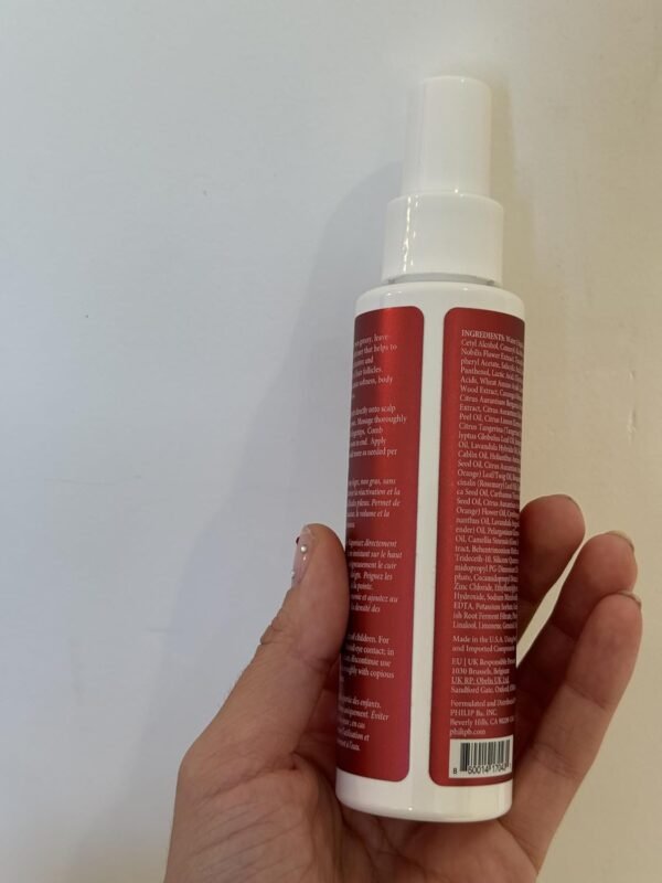 PHILIP B. Scalp Booster Leave-In Conditioner, 4.23 Oz - Scalp Treatment for Thicker, Denser Looking Hair - Made with Redensyl, Keratin Amino Acids and Salicylic Acid - Image 6
