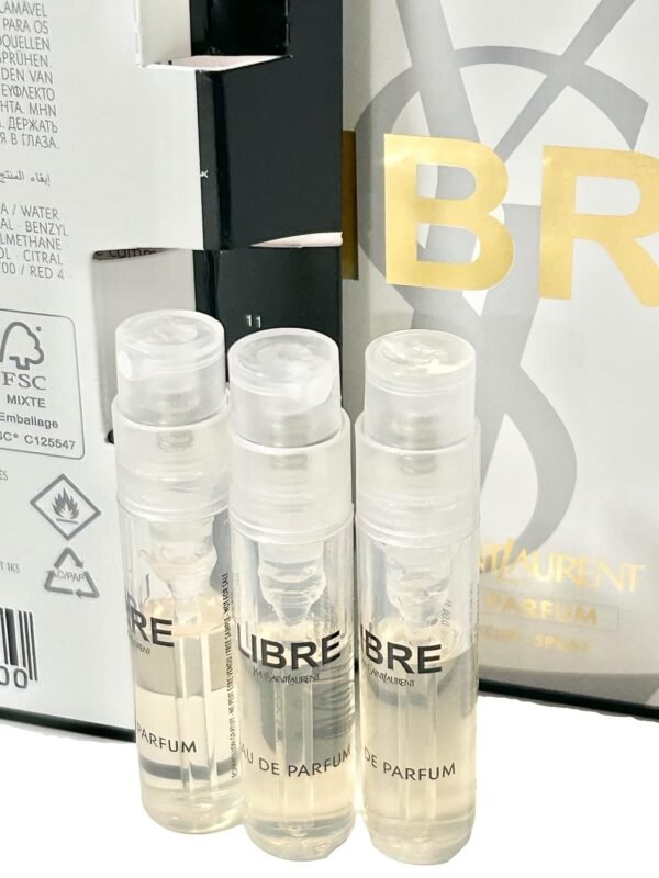 Yves Saint Laurent YSL Libre Sample Women Perfume 1.2 ml / 0.04 oz - set of 3 - Image 3