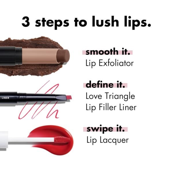 e.l.f. Lip Lacquer, Nourishing, Non-Sticky Ultra-Shine Lip Gloss With Sheer Color, Infused With Vitamins A & E, Vegan & Cruelty-Free, Whisper Pink - Image 4
