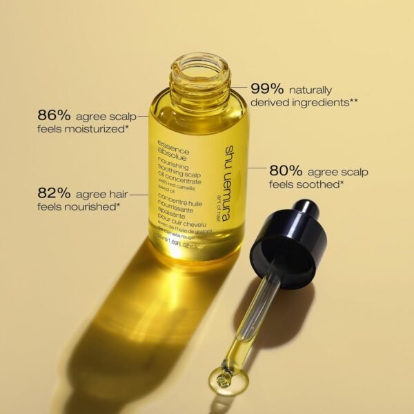 Essence Absolue Pre-Shampoo & Nourishing Treatment Oil - Soothes Dry and Flaky Scalp, Leaves Scalp Moisturized and Balanced, Nourishes For Soft and Shiny Hair, 1.7 Fl Oz - Image 4