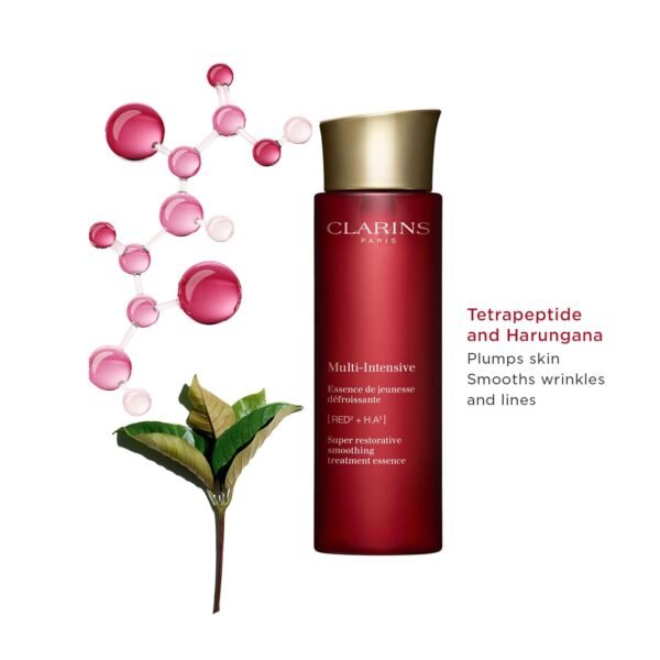 CLARINS Super Restorative Treatment Essence | Anti-Aging Face Lotion For Mature Skin Weakened By Hormonal Changes | Visibly Smoothes, Refines Pores, Softens Skin and Restores Radiance | 6.7 Fl Oz - Image 5