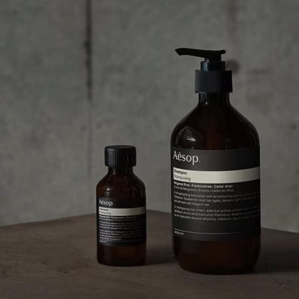 Aesop Shampoo | Soften Hair, Restore Shine | Bergamot Rind, Frankincense, Cedar Atlas | 16.9 oz / 500mL - Image 6
